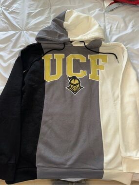 Pressbox UCF Knights Split Colorblock Pullover Hoodie